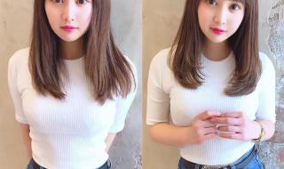 最新中长发发型图片